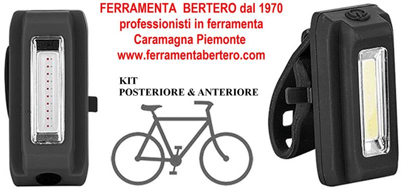 KIT LUCI LED BICICLETTA NOVA XBT100